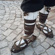 cioce, sandals worn by sheepherders