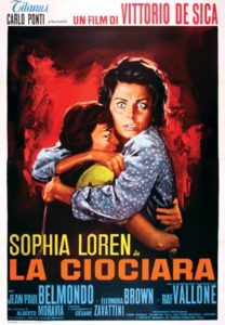 The movie La Ciociara, with Sophia Loren