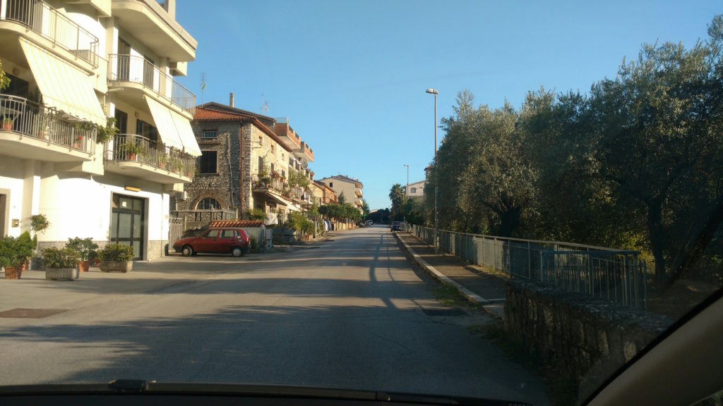 Taking a drive through Ausonia, Frosinone.