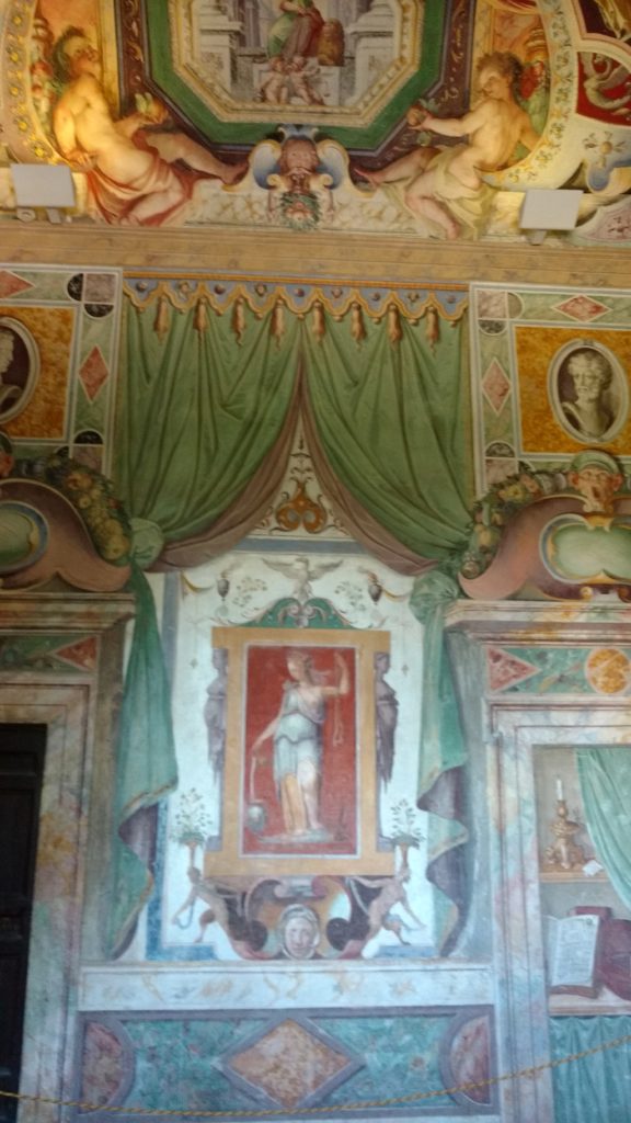 Fresco in the Hall of Glory, Villa d'Este