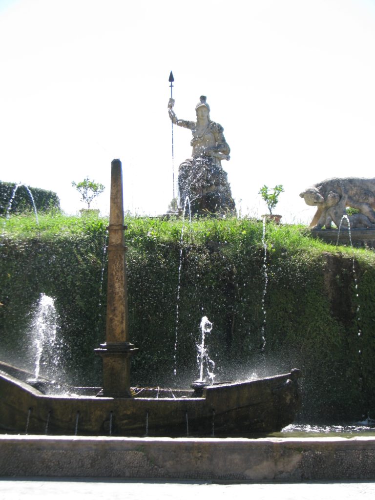 The Fountain of Rometta, representing the founding of Rome