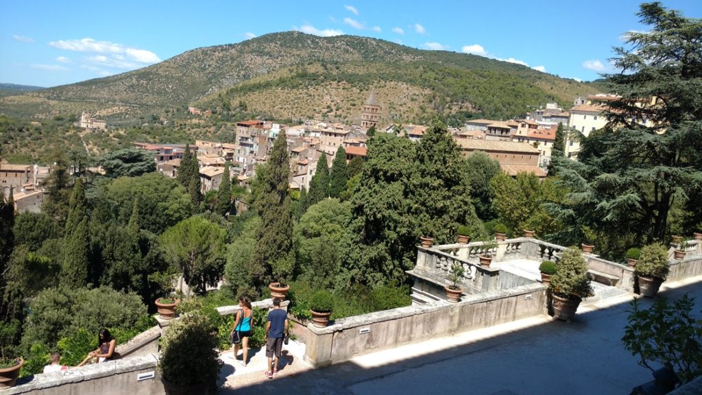 View from a window, Villa d'Este