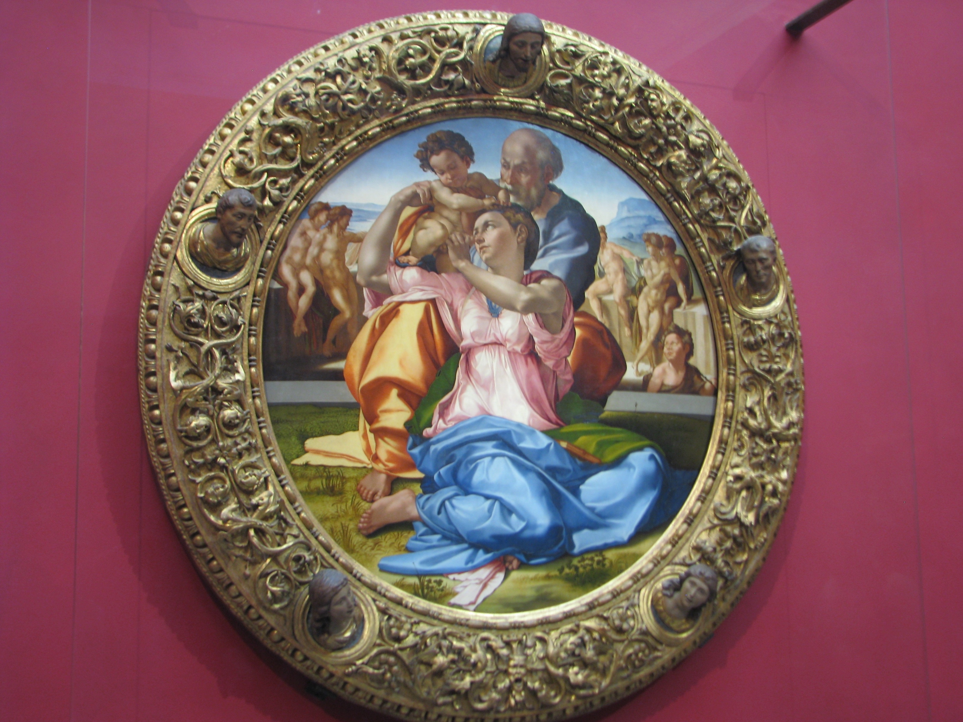 Painting in Uffizzi Gallery, Florence