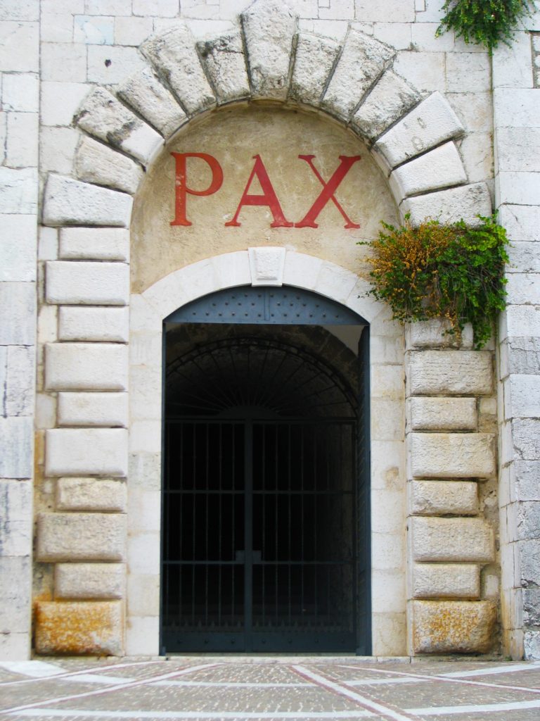 Monte Cassino Doorway of Peace (PAX)