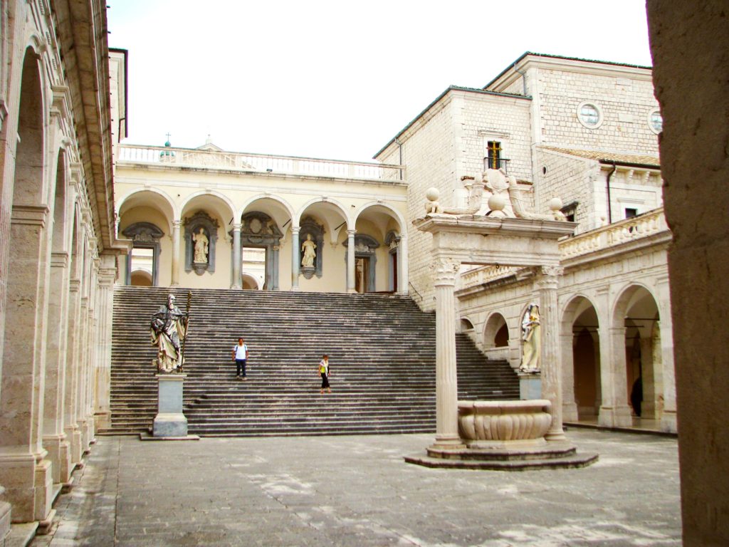 Monte Cassino cloisters