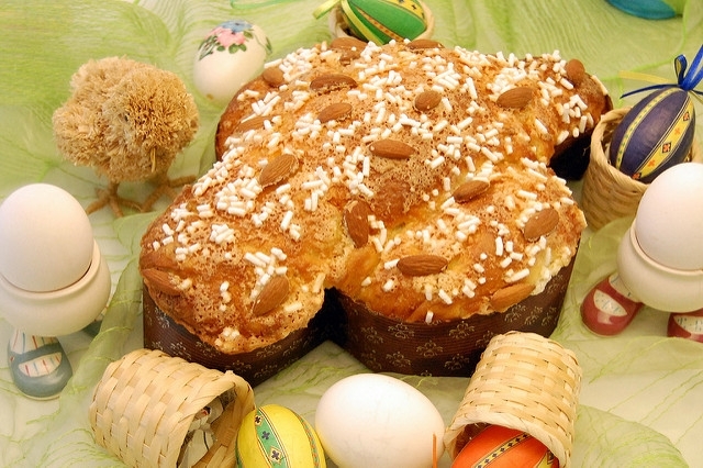 Colomba di Pasqua, Easter cake bread