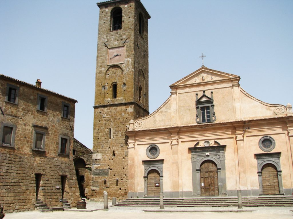 Church of San Donato, Civita di Bagnoregio in the Province of Viterbo