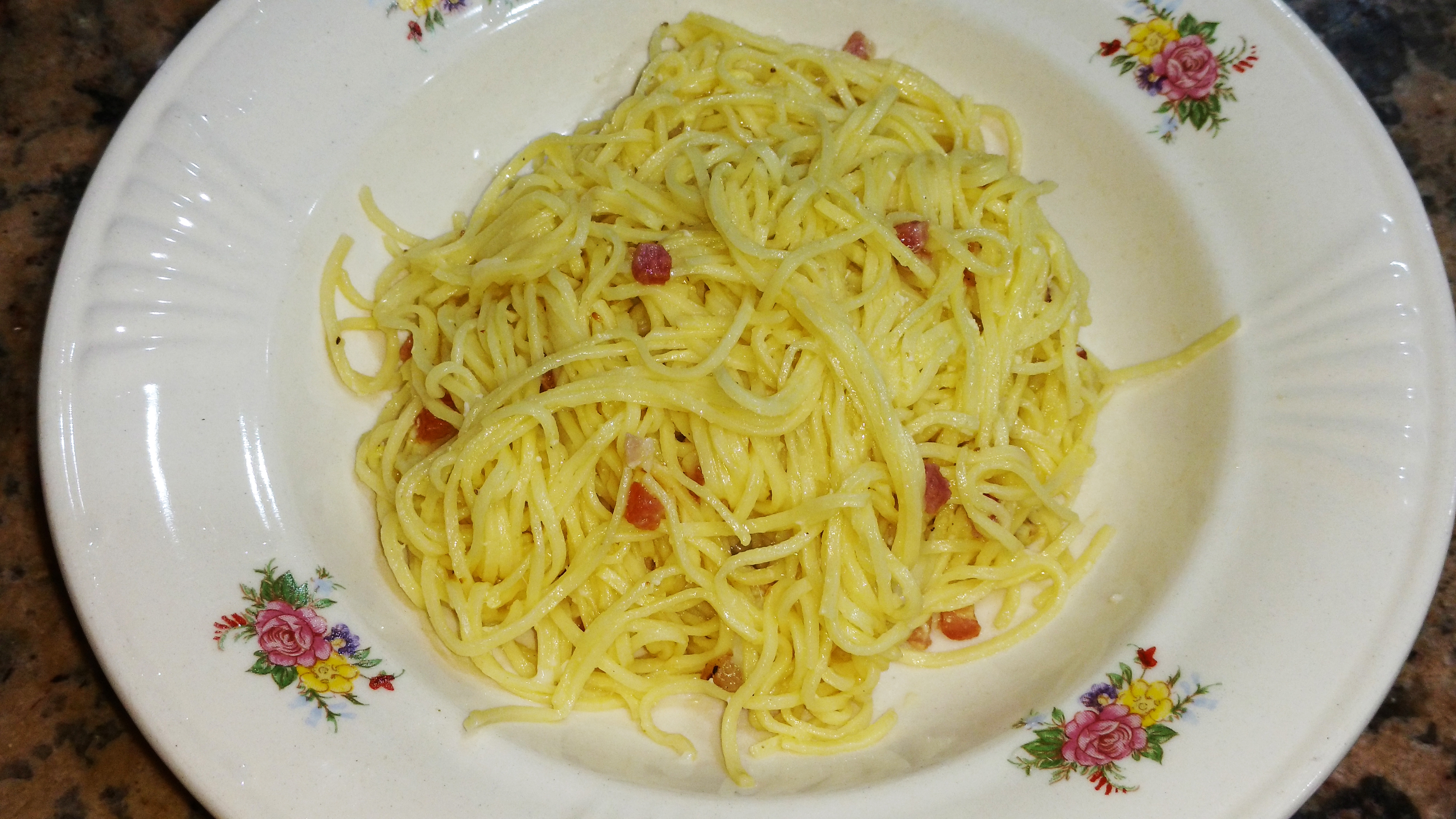Fresh Spaghetti alla Carbonara