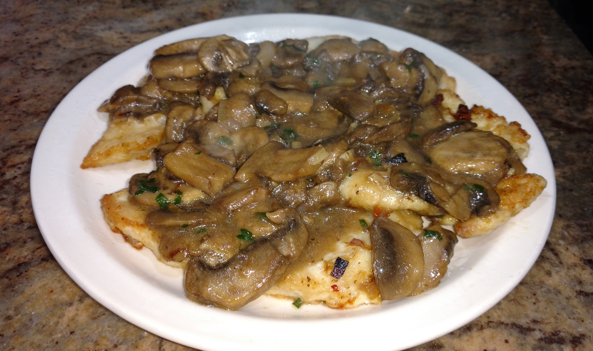 Chicken Marsala with Mushrooms