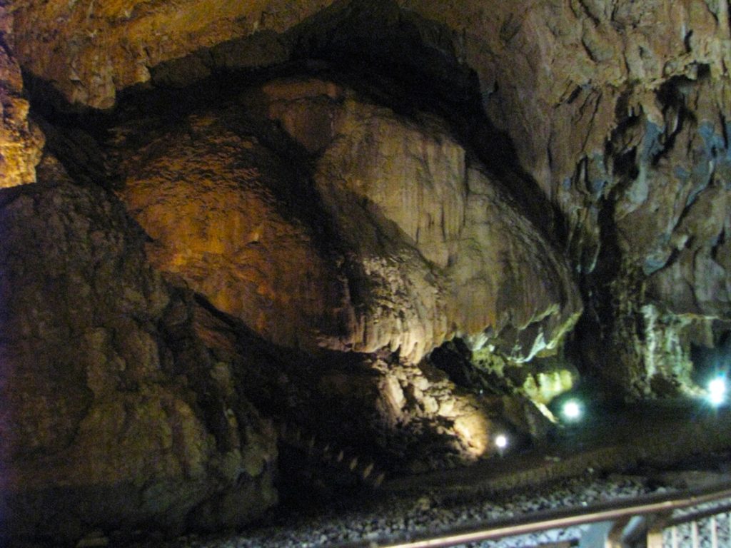 Caves of Pastena -Rock formations resembling T-Rex's head