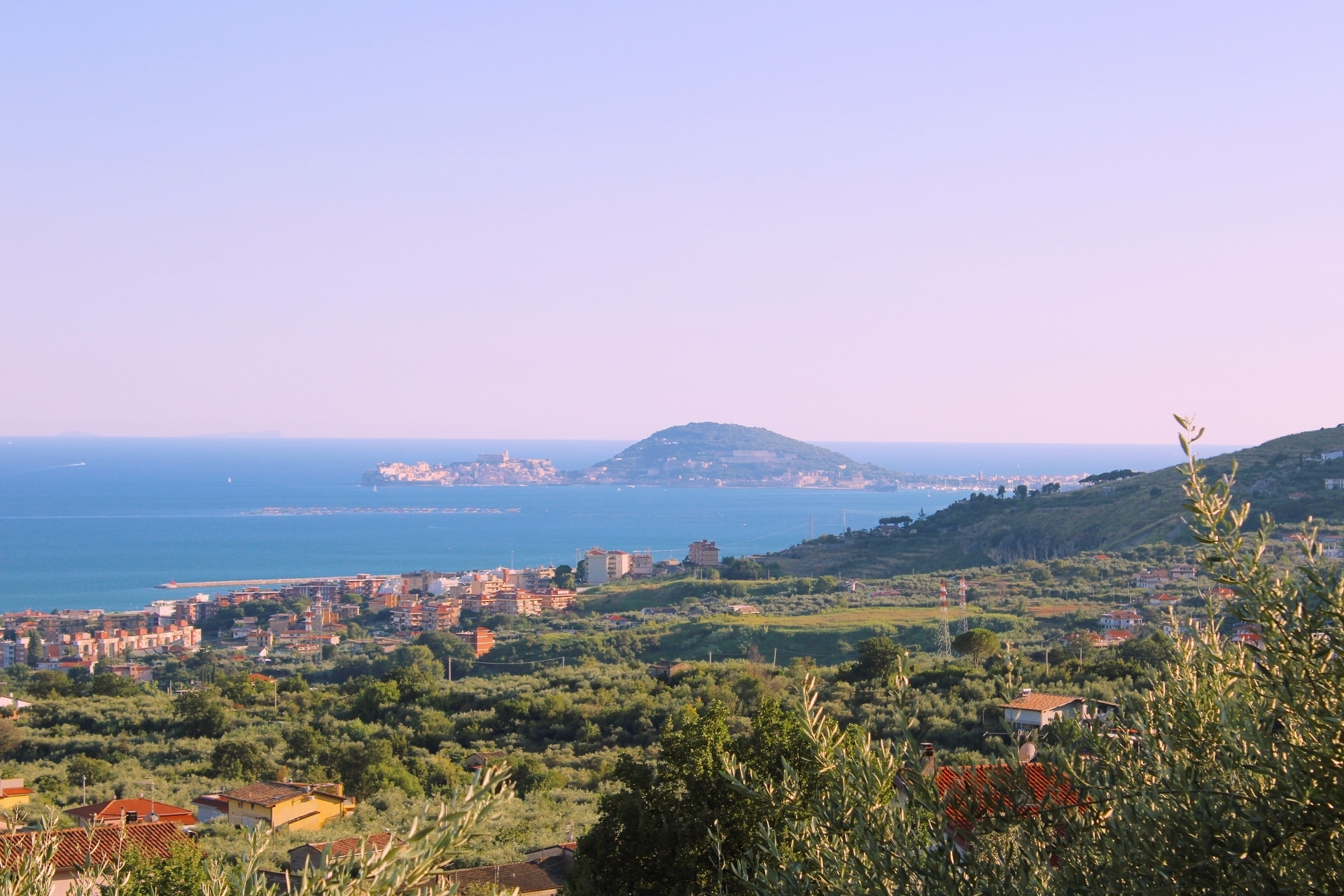 View of Gaeta from Formia