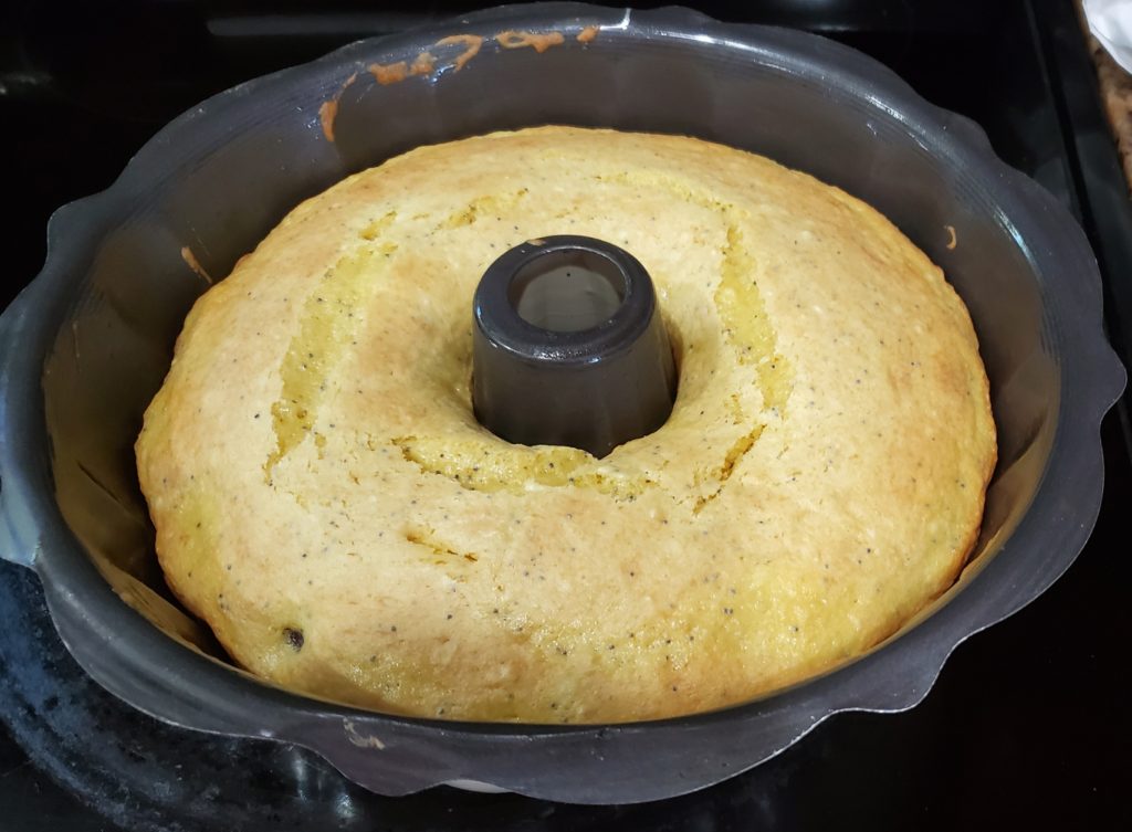 Blueberry-Lemon Poppy Seed Cake