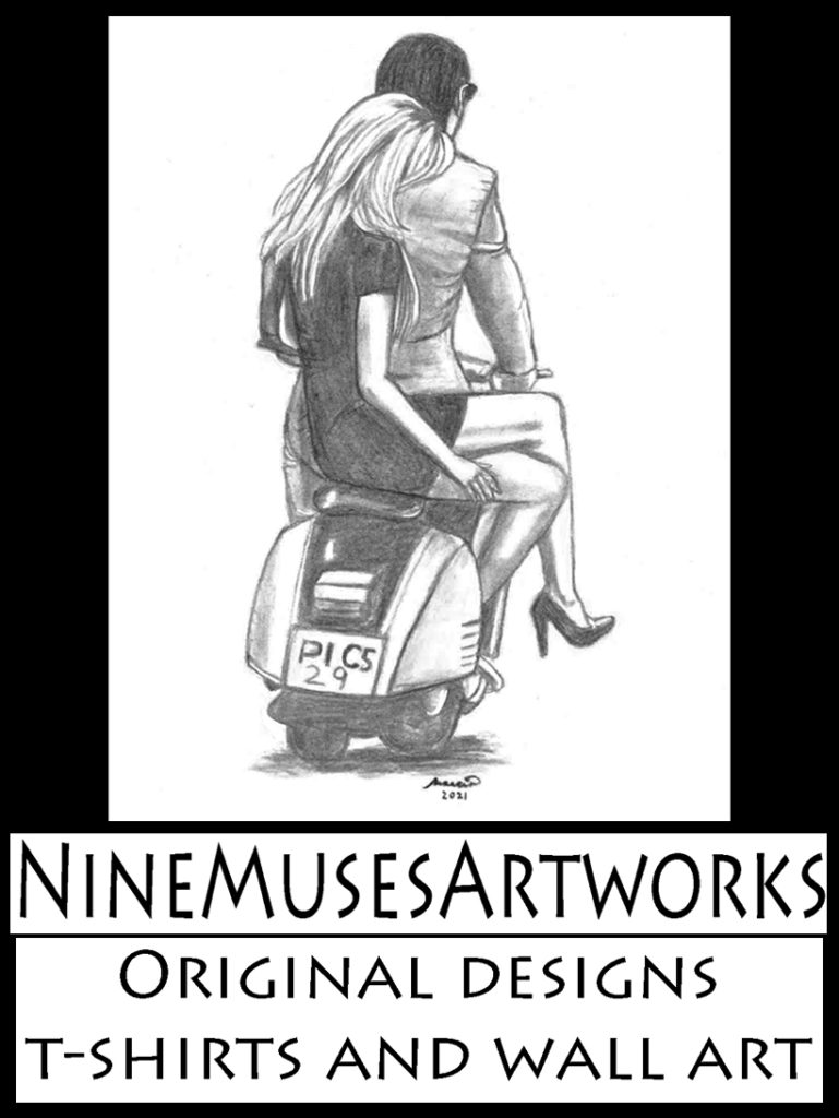 Nine Muses Artworks - Original Designs - T-shirts and Wall Art